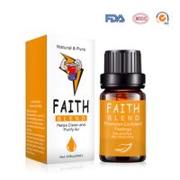 Angmile 10ml Pure Essential Oils Aromatherapy Massage Organic Essential Oil Aroma Diffuser Faith Blend Promotes Confident Feelings