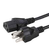 [UL Listed] Extra Long 6FT 3 Prong 18 AWG Power Cord Wall Cable Compatible ION iPA76C iPA76A iPA77 iPA76S IPA23 IPA57 Block Rocker, Block Party & Live, Job Rocker