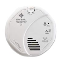 First Alert ZCOMBO 2-in-1 Smoke Detector & Carbon Monoxide Alarm, Z-Wave Combo
