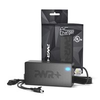 PWR+ 65W Laptop Charger Replacement for Lenovo ThinkPad T410 T420 X230 G560 G570 G580 V570 B575 G550 G575 - UL Listed 12 Ft Power Supply Cord