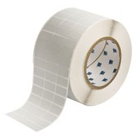 Brady THT-5-428-10 1" Width x 0.5" Height, B-428 Metallized Polyester, Matte Finish Silver Thermal Transfer Printable Label (10000 per Roll)