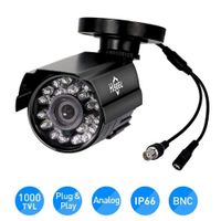 1/3" CMOS 1000TVL 1080N CCTV Home Surveillance Weatherproof 3.6mm Lens with IR Cut Bullet Security Camera