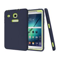 Fheaven Kids Shockproof Impact Defender Case Cover For Samsung Galaxy Tab E 8.0 T377 (Navy)