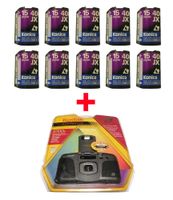 10 Rolls 400 15 APS Film + FREE Kodak Nexia Advantix Camera Flash