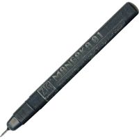 Kuretake ZIG Cartoonist, Mangaka 01, No.10, Black (CNM-01-010)