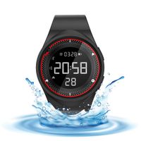 Smart Watch Non-Bluetooth Kids Pedometer Watch Sport Wristband IP68 Water-Resistant Swim Watch Fitness Tracker with Step/USB Charge/Distance/Calorie/Clock/Timer for Walk Kid Men Women