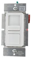 Leviton IPX10-10Z IllumaTech 1000VA, Preset Electronic Mark 10 Powerline Fluorescent Slide Dimmer, Single Pole and 3-Way, White/Ivory/Light Almond