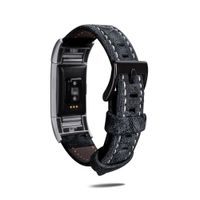 EGENPLUS for Fitbit Charge 2 Bands, Vintage Leather Bands for Fitbit Charge 2 Replacement Accessory Bracelet - 12 Months Warranty