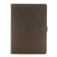 Jennyfly iPad 3 Cover,Ultra Thin Luxury PU Leather Protective Cover with Card Slot Smart Hand Free Book Style Stand Case for 9.7 inch iPad 2/3/4- Gray