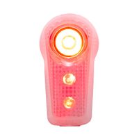 Planet Bike Superflash Turbo Bike Tail Rear Light, Two Modes, Multiple Mounting Options, Works with Joggers and Scooters, Battery Operated with 100 Hour Run Time