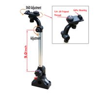 Brocraft Kayak Portable Camera Mount/for GO Pro Mount with 9inch Extension Arm