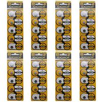 eCoreCell (40pcs) CR1025 5033LC 3V 3 Volt Lithium Single Use Non-Rechargeable Button Coin Cell Battery