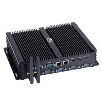 Industrial PC I7 4500U 2 HDMI 6 COM 2 Intel Nics 8G RAM 128G SSD I4