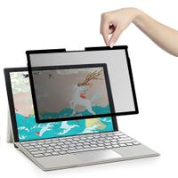 【Fully Removable 】 ZOEGAA Surface Book 1/2 13.5 inch Privacy Screen Protector Anti-Blue Light/Anti-Spy Filter Compatible Microsoft Surface Book 2 Privacy Screen Protector