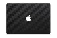 iCarbons Black Carbon Fiber Vinyl Skin for MacBook Air 13" 2nd Gen. - Current Full Combo