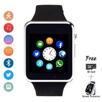 Smart Watch Phone Smartwatch with SD Card SIM Card Slot Text Call Reminder Camera Music Player Pedometer Compatible with Android Samsung and iPhone(Partial Functions) for Men Women Kids