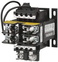 Siemens MT0100M Industrial Power Transformer, Domestic, 240 X 480 Primary Volts 50/60Hz, 120 X 240 Secondary Volts, 100VA Rating
