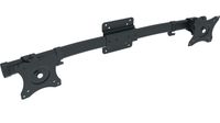 VIVO Dual VESA Bracket Adapter | Horizontal Assembly Mount for 2 Monitor Screens up to 27 inches (MOUNT-VW02A)