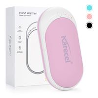 KARECEL Hand Warmers Rechargeable, USB Hand Warmer Reusable 5200mAh Powerbank Portable Heater Battery Hot Pocket Warmer Electric Handwarmers, Great Gifts for Men and Women in Cold Wether Winter