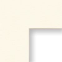 Craig Frames B407 16x20-Inch Mat, Single Opening for 12x16-Inch Image, Cream Linen with Cream Core