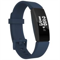 adepoy Compatible with Fitbit Inspire HR Bands for Women Men, Sports Soft Replacement Wristband for Fitbit Inspire/Inspire HR/Ace 2, Navy, Small