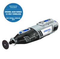 Dremel 8220-1/28 12-Volt Max Cordless Rotary Tool Kit- Engraver, Sander, and Polisher- Perfect for Cutting, Wood Carving, Engraving, Polishing, and Detail Sanding- 1 Attachment & 28 Accessories