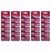 S&MO 50 PCS AG6 LR920 371 SR921 L921 Alkaline Button Coin Cell Watch Batteries 1.55V