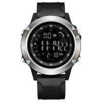 Timemaker Sports Smart Digital Watches, Waterproof Smartwatch with Measure Steps, Walking Distance, Calories, Alarm, Message and Call Reminde Compatible Android iOS Phones for Men (Silver)