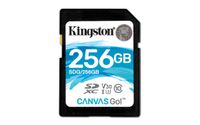 Kingston Digital Canvas Go! 256GB SDXC Class 10 SD Memory Card UHS-I 90MB/s R 45MB/s (SDG/256GB)