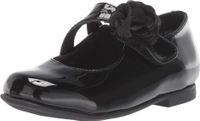 Rachel Kids Baby Girl's Lil Brena (Toddler) Black Patent 6 Toddler
