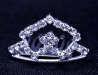 Exquisite Rhinestones Crystal Photo Prop Newborn Baby/Flower Girl Tiara Crown