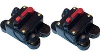 2 Pair 200 AMP 12V DC Circuit Breaker Replace Fuse 200A 12/24V DC