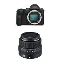 Fujifilm GFX 50S 51.4MP Mirrorless Medium Format Camera w/ GF63mmF2.8 R WR Lens