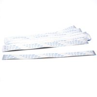 Antrader Flexible Flat Cable A-Type FFC 20CM 1MM Pitch 12 Pin Same Sides Contact 24pcs