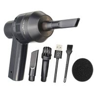 New Cordless Mini Computer Vacuum, Portable Rechargeable Vacuum Cleaner Car Pet Vacuum Dust Kit - Cleaning Dust, Hairs, Crumbs, Scraps, Cigarette Ash for Laptop, Keyboard, Makeup Bag, Car, Pet House