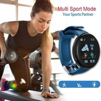 Elever Unisex Casual Multifunctional Round Shape Bluetooth Smart Wristband Smart Watches