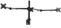 VIVO Black Triple LED LCD Computer Monitor Desk Mount VESA Stand, Heavy Duty Fully Adjustable Tilt, Swivel, and Rotation | fits 3 Screens up to 32 inches (STAND-V103)