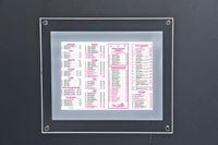 Displays2go APFLSO1185 LED Illuminated Menu Sign, 8.5 x 11 Inches Wall Mounting in Portrait or Landscape