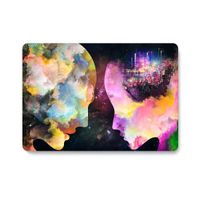One Micron Compatible 2016 MacBook Pro 13 Inch Case, Soft-Touch Hardshell Smooth Lightweight Protective Cover Compatible MacBook 13 Inch (Model:A1706/A1708)-Black Creative Brain