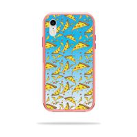 MightySkins Skin Compatible with LifeProof SLAM iPhone XR Case - Raining Pizza | Protective, Durable, and Unique Vinyl Decal wrap Cover | Easy to Apply, Remove, and Change Styles | Made in The USA