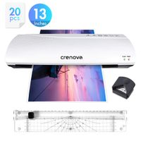 Crenova 13 Inches Laminator A3 with Paper Cutter