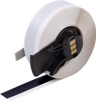 Label 0.5 in W x 50 ft L Vinyl Black Roll of 50 Feet