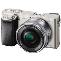 Sony Alpha a6000 Mirrorless Digital Camera with 16-50 mm Lens 24.3MP (Silver)
