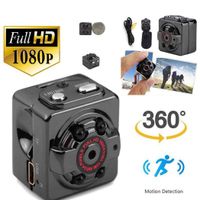 eubell Mini 1080P Full HD Camera Night Vision Motion Detection Video Hidden Cameras Black