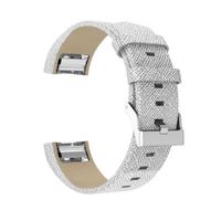 Leather Bnad straps, RTYou(TM) Hot Sales Fitbit Charge 2 Strap,Classic Leather Wristband With Metal Connectors For Fitbit Charge 2 (Silver)