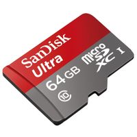 SanDisk Professional Ultra 64GB MicroSDXC GoPro Hero 3 Card is Custom formatted for high Speed Lossless Recording! Includes Standard SD Adapter. (UHS-1 Class 10 Certified 80MB/sec)