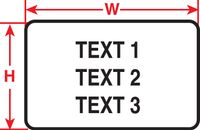 Brady M71-31-351 Tamper-Resistant Vinyl BMP71 Labels , White (250 Labels per Roll, 1 Roll per Package)