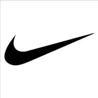 Crawford Graphix Nike Swoosh Logo Vinyl Sticker 2 Pack (6" Black)