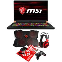 MSI GS75 Stealth-479 Enthusiast (i9-9880H, 32GB RAM, 2X 2TB NVMe SSD, NVIDIA RTX 2080 8GB, 17.3" Full HD 144Hz 3ms, Windows 10 Pro) VR Ready Gaming Laptop