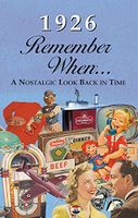KardLet 1926 REMEMBER WHEN CELEBRATION KARDLET: Birthdays, Anniversaries, Reunions, Homecomings, Client & Corporate Gifts, RW1926, Blue
